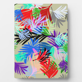 Art on easel plaque