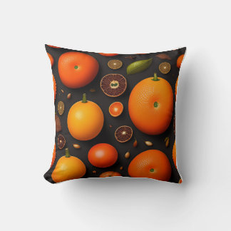Art Orange design Cushion