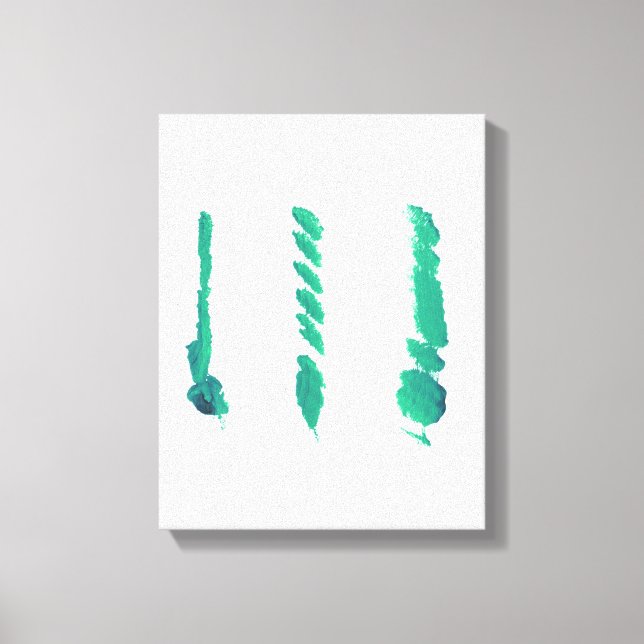 Art Paint Brush Canvas Print (Front)