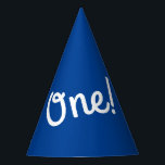 Art Paint Palette Cute Kid's Birthday Party Party Hat<br><div class="desc">This adorable kid's art paint palette 1st birthday party theme is a cute way to celebrate your little artist's birthday!</div>