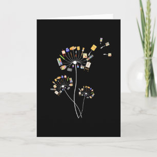 Art Painting Dandelion Gift For Painting Lovers Card