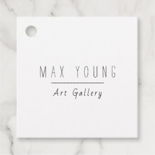Art Painting Gallery Hang Tags, Price Tags