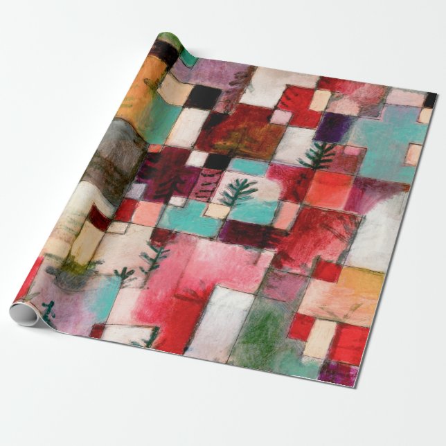 ART painting pattern Wrapping Paper (Unrolled)