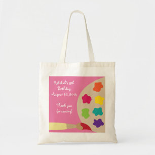 Art Palette Personalised Bag - Pink