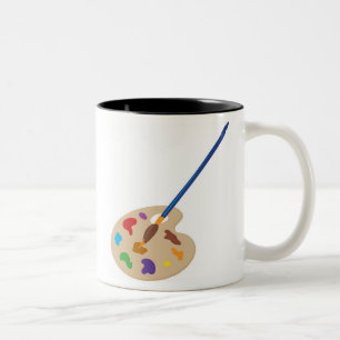 Art Palette Two-Tone Coffee Mug