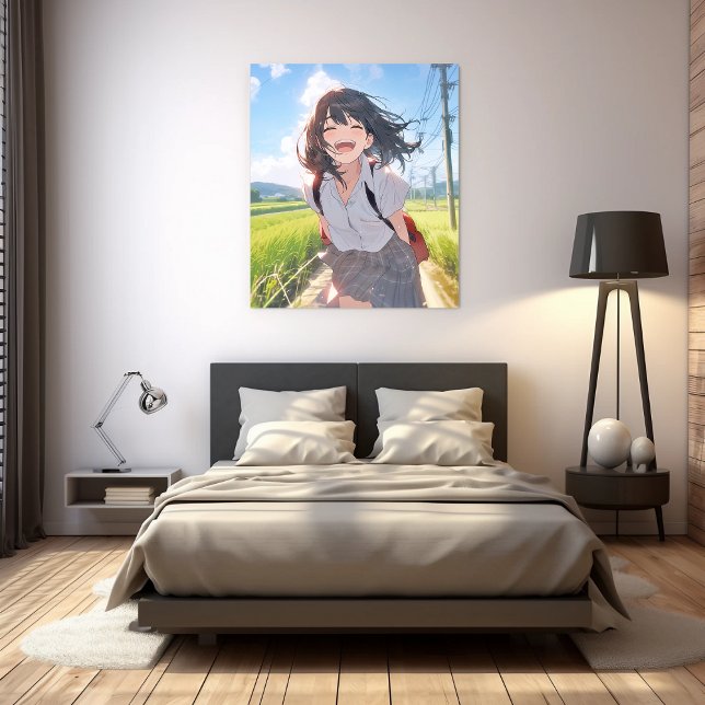 Art Panel Art Panel | Home JK Sushi Musume Generat Canvas Print (Creator Uploaded)