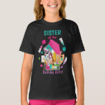 Art Party First Birthday shirt Sister Birthday<br><div class="desc">Celebrate  birthday with this special t-shirt,  special and personalised design</div>