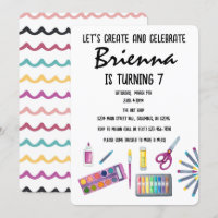 Art Party Painting Craft Party for girls 