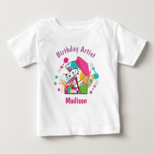 Art Party Two Birthday shirt Painting Birthday