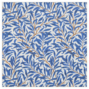 Art pattern William Morris blue willow branches Fabric
