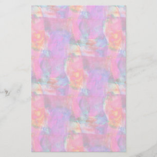 Art pink, blue, red texture background stationery