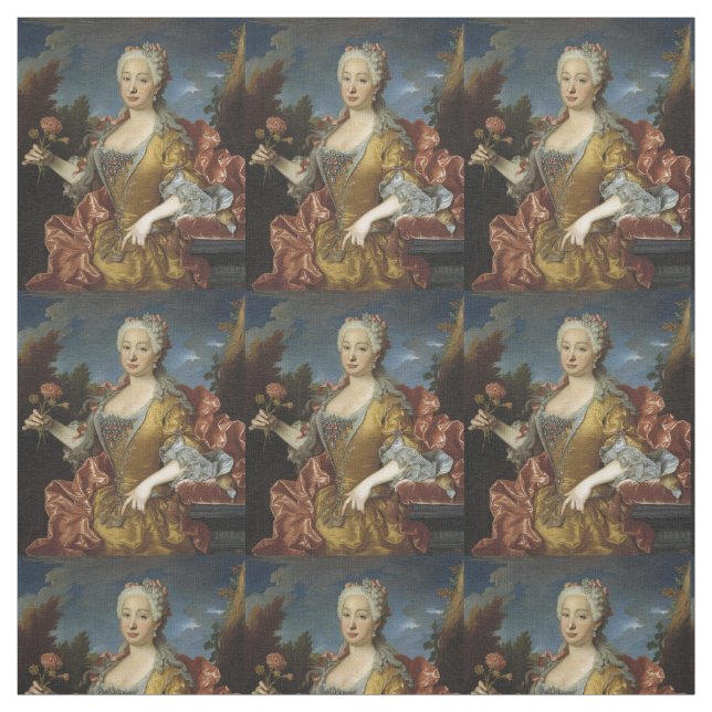 Art Portrait custom fabric (Swatch)