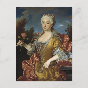 Art Portrait postcard