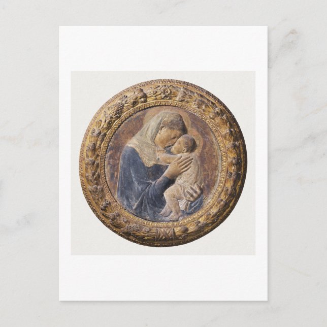 ART POSTCARD: DONATELLO : MADONNA DEI PAZZI : 1386 POSTCARD (Front)