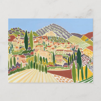 Art Postcard: The Old Town, Vaison La Romaine Postcard