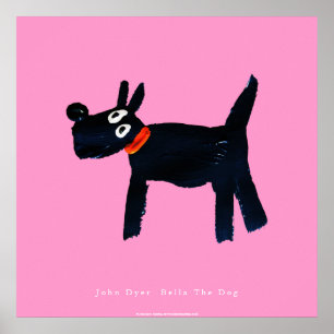 Art Poster: Bella The Scotty Dog Poster