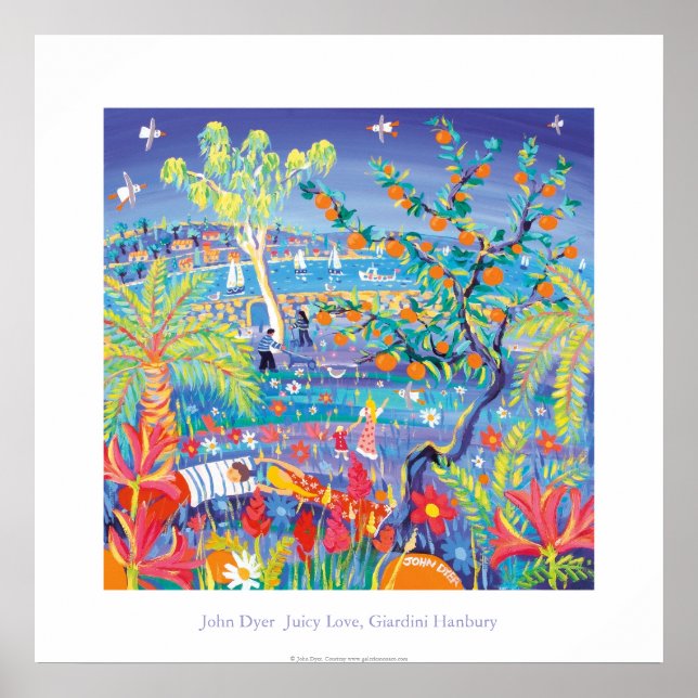 Art Poster: Juicy Love, Giardini Hanbury Italy Poster (Front)