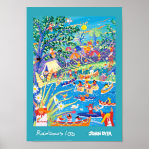 Art Poster: Rainbows 100 Years of Fun ! Poster