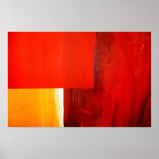 Art Posters - Modern Modern Abstract Art Print (Front)