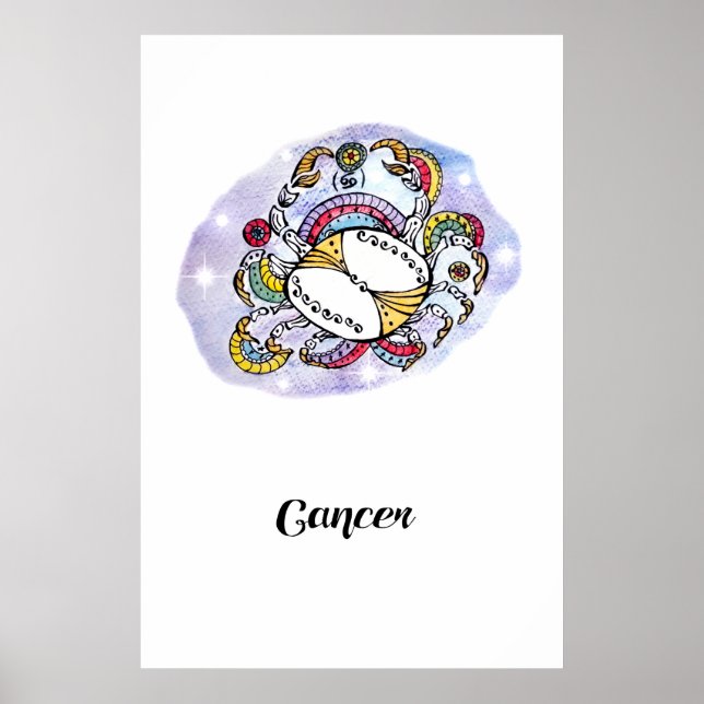 Art print Cancer (Front)