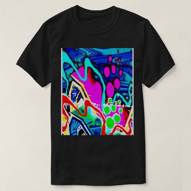art punk abstract T-Shirt (Design Front)