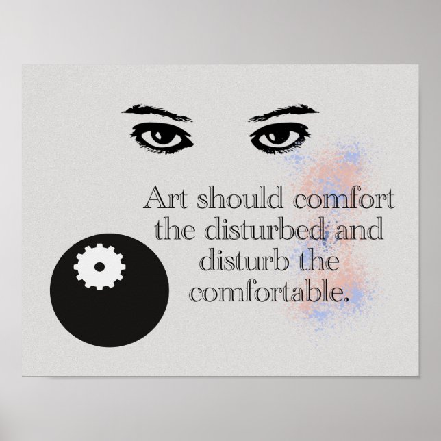 Art  - quote about art - Art Print (Front)