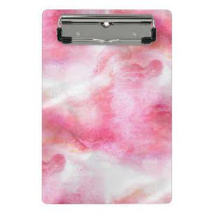 art red avant-garde background hand paint 2 mini clipboard