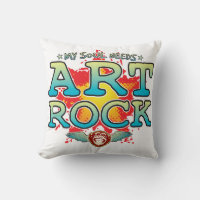 Art Rock Rock Soul Cushion
