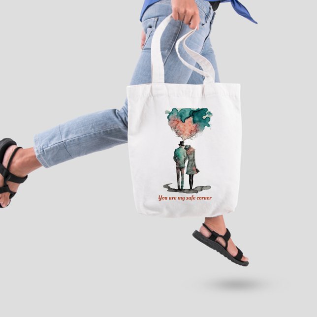 Art romantic couple Tote Bag (Art romantic couple Tote Bag
)