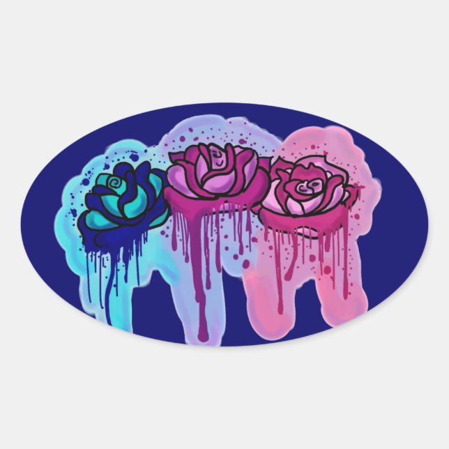 Art Rose stickers (Front)