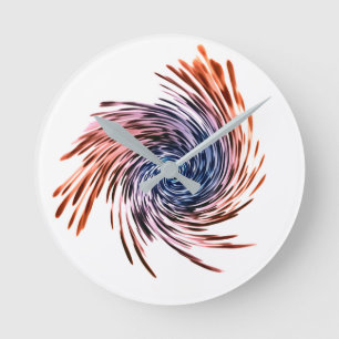ART ROUND CLOCK