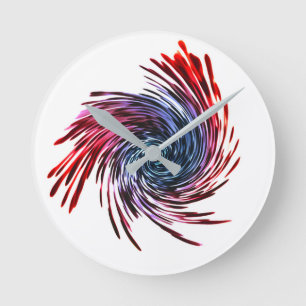 ART ROUND CLOCK