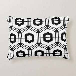 Art seamless pattern. Vintage geometric background Decorative Cushion
