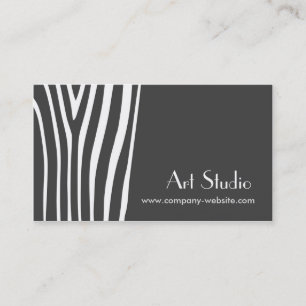 Art Studio Trendy Business Card