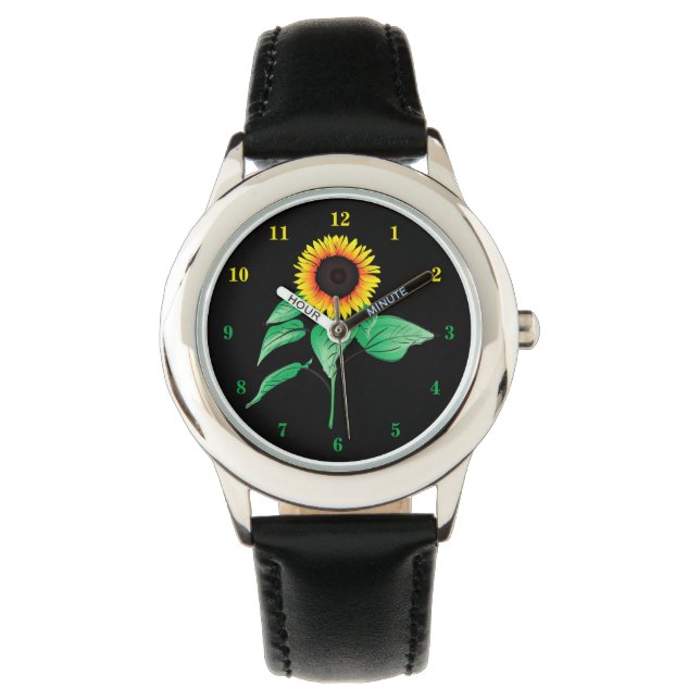 Art Sunflower 2 Watch (Front)