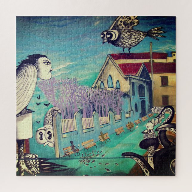 art surrealist jigsaw puzzle (Vertical)