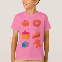 Art T-Shirt: Sweetheart Cakes