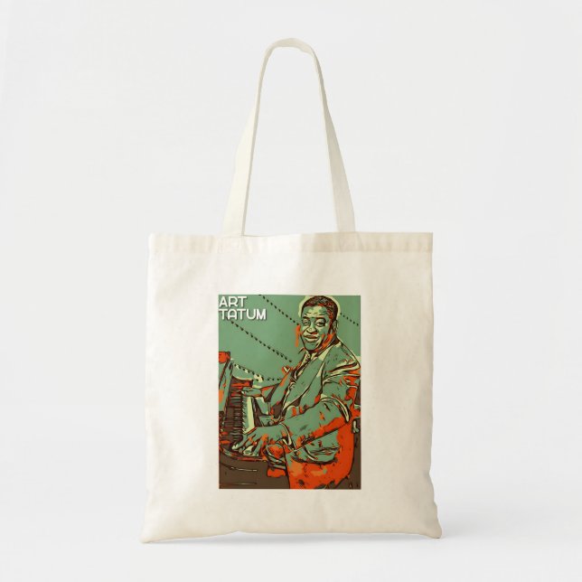 Art Tatum Tote Bag (Front)
