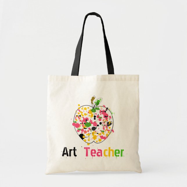 Art Teacher Apple Bag (Front)