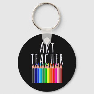 Art Teacher Back To School Creative Artist Gift  Key Ring