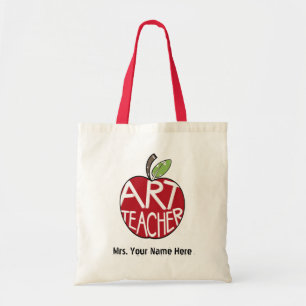 Art Teacher Bag - Red Painted Apple