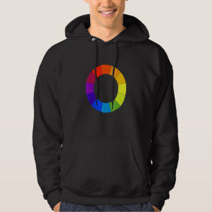 Art Teacher Colour Circle Palette Painter Artist A Hoodie