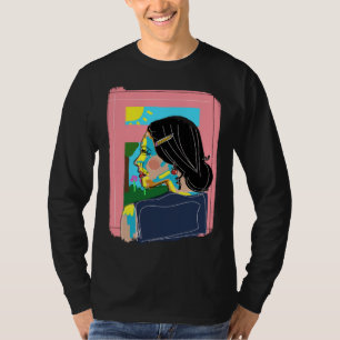 Art teacher Graphic Colorful Modern Chic Back to s T-Shirt
