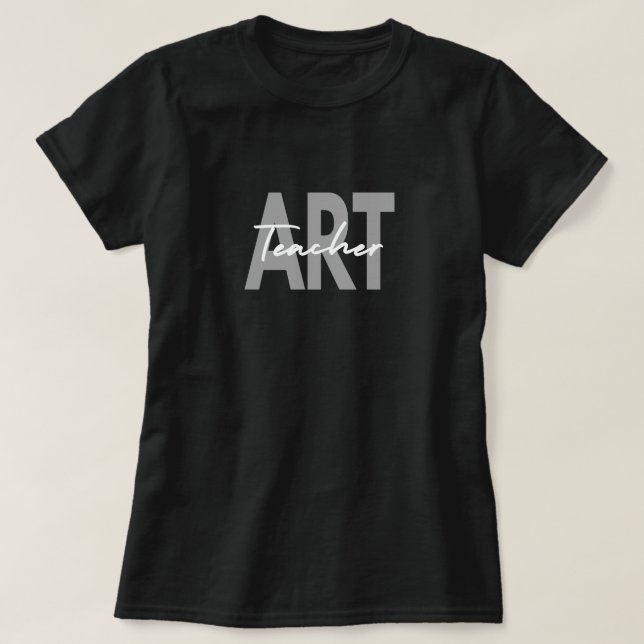 Art Teacher Painter Art Lover T-Shirt (Design Front)