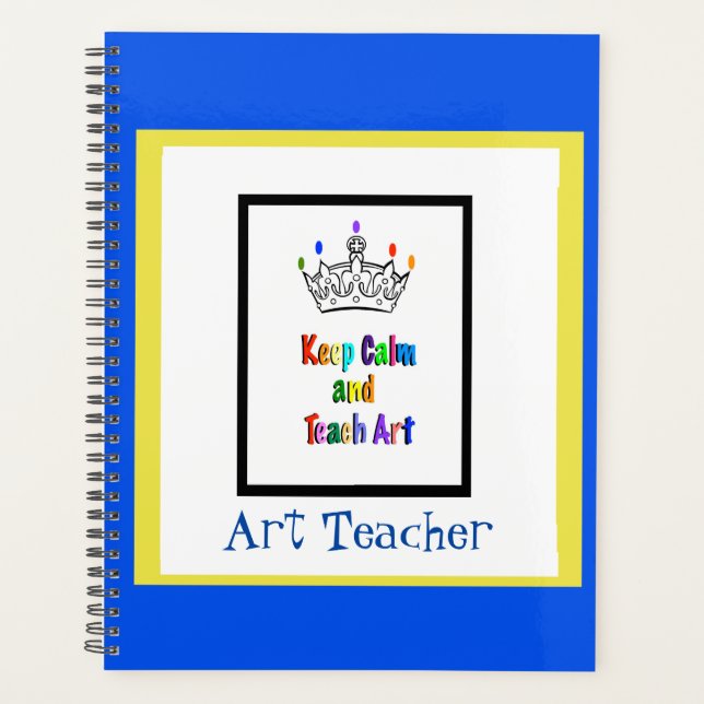 Art Teacher Planner (Front)