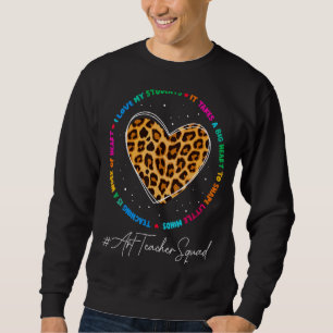 Art Teacher Squad Admin Appreciation Week Back To Sweatshirt