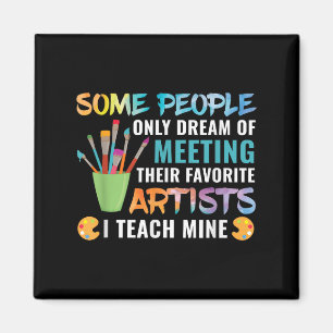Art Teacher Teachers Appreciation Gift Men Women G Magnet