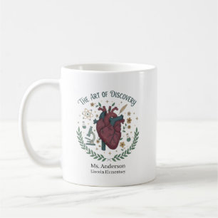Art Teacher The Creation of Beauty Personalised Coffee Mug