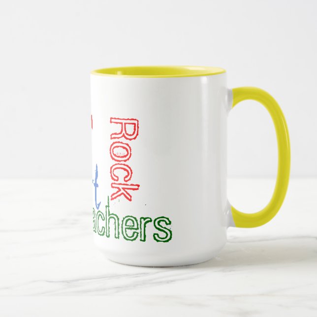 Art Teachers Rock Mug (Right)