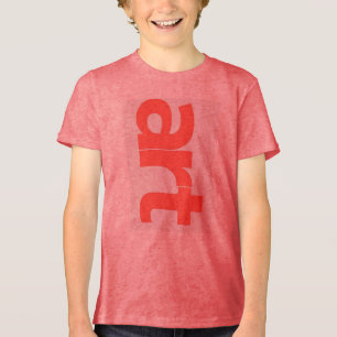 Art Text Tee - Creative and Inspiring Vibes!